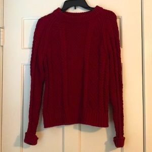 LL bean signature fisherman sweater